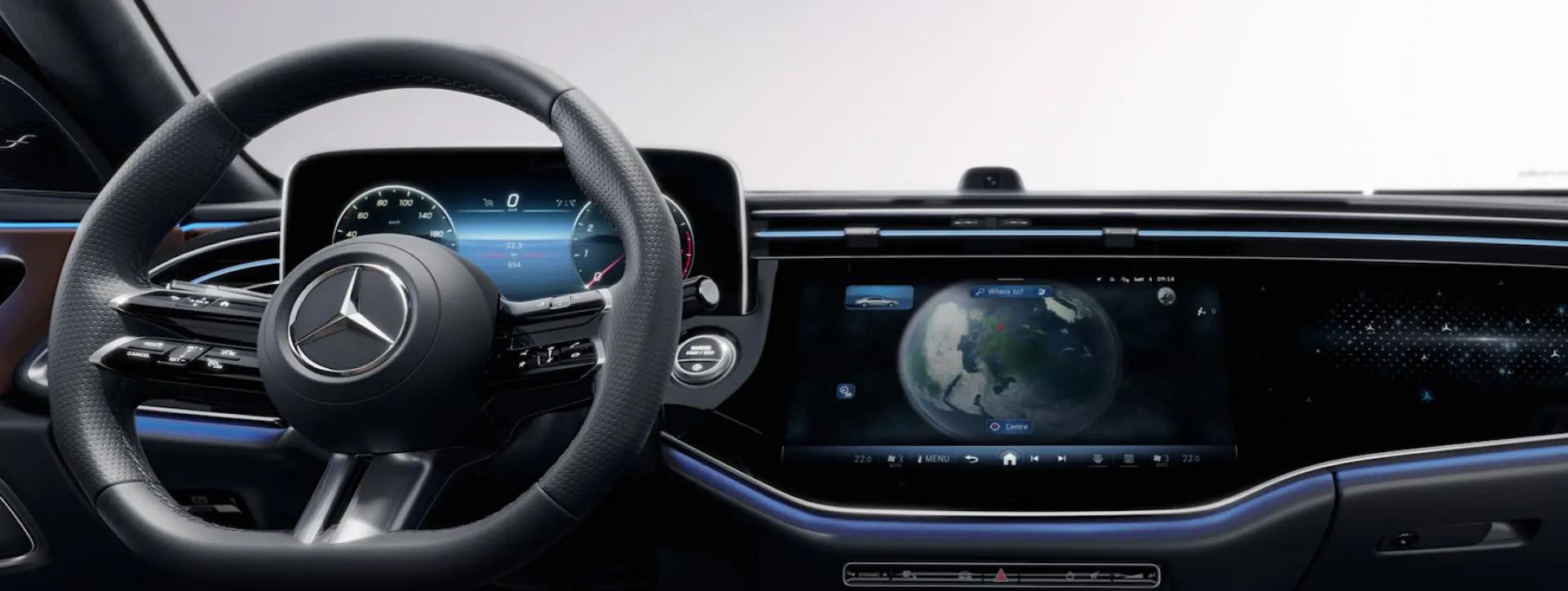 Mercedes-Benz E-Class LWB Steering Wheel Mercedes-Benz E-Class LWB Steering Wheel