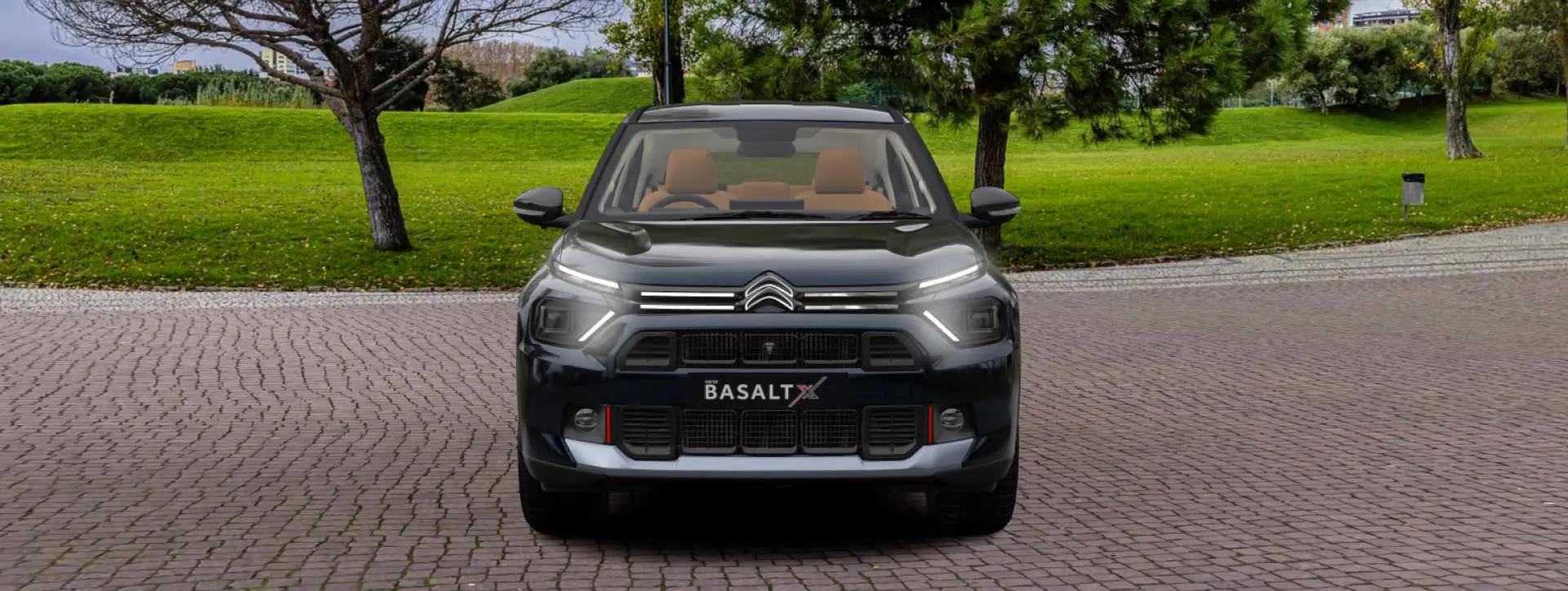 Citroen Basalt Front View Citroen Basalt Front View