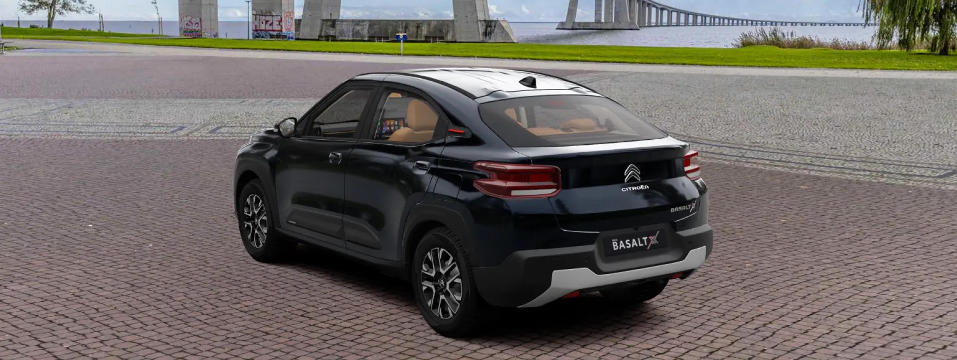 Citroen Basalt Left Rear Three Quarter Citroen Basalt Left Rear Three Quarter