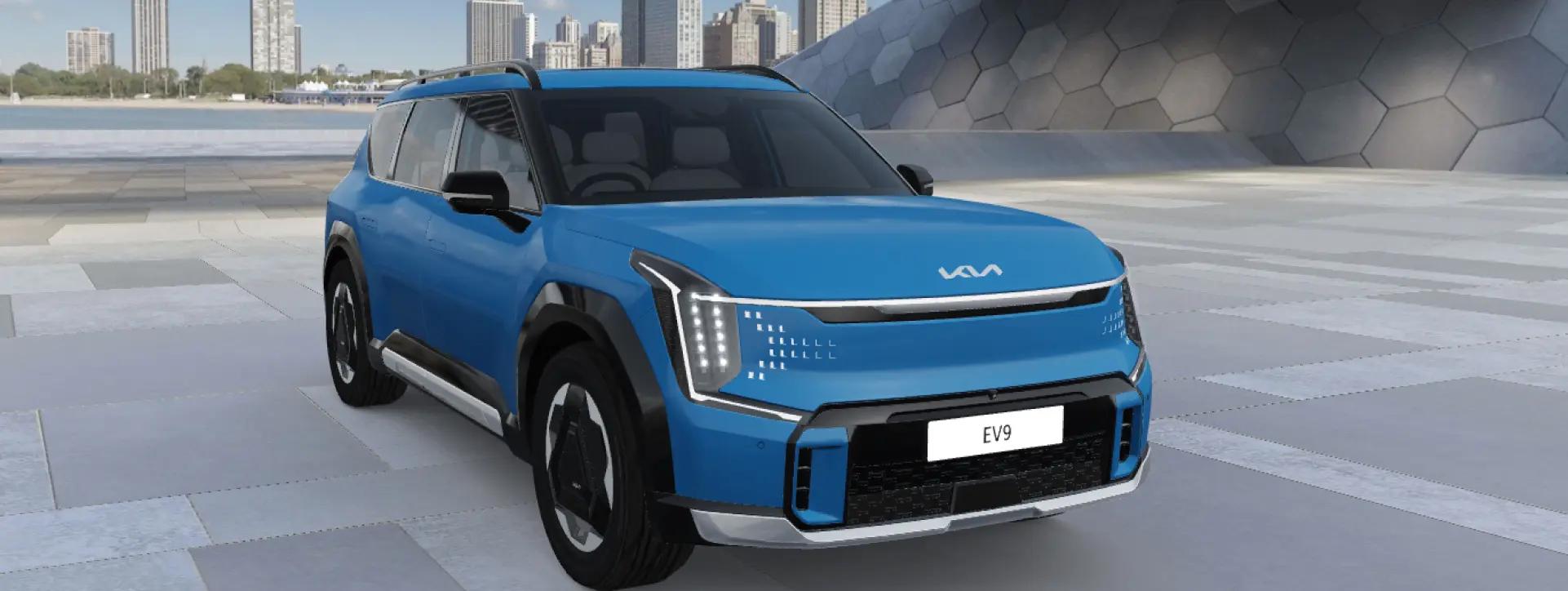 Kia EV9 Right Front Three Quarter Kia EV9 Right Front Three Quarter