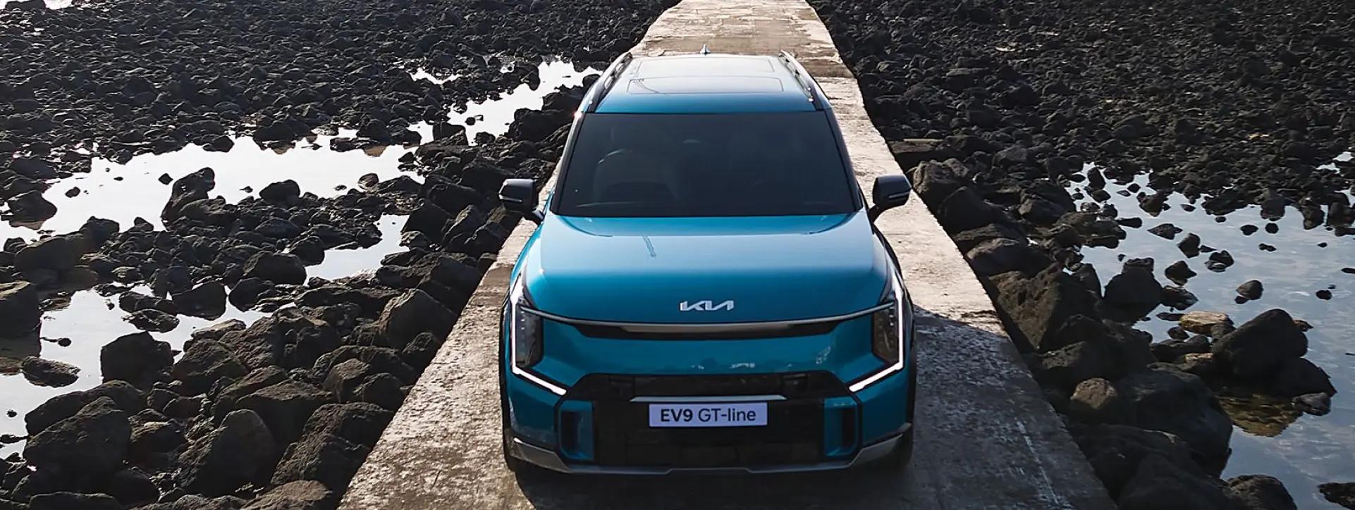 Kia EV9 Front View Kia EV9 Front View