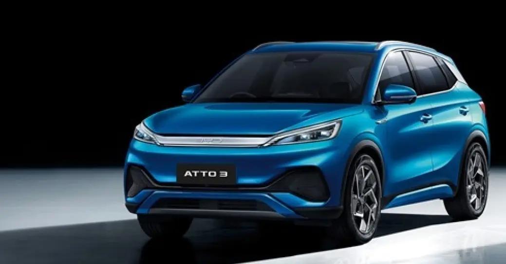 BYD Atto 3 Left Front Three Quarter BYD Atto 3 Left Front Three Quarter