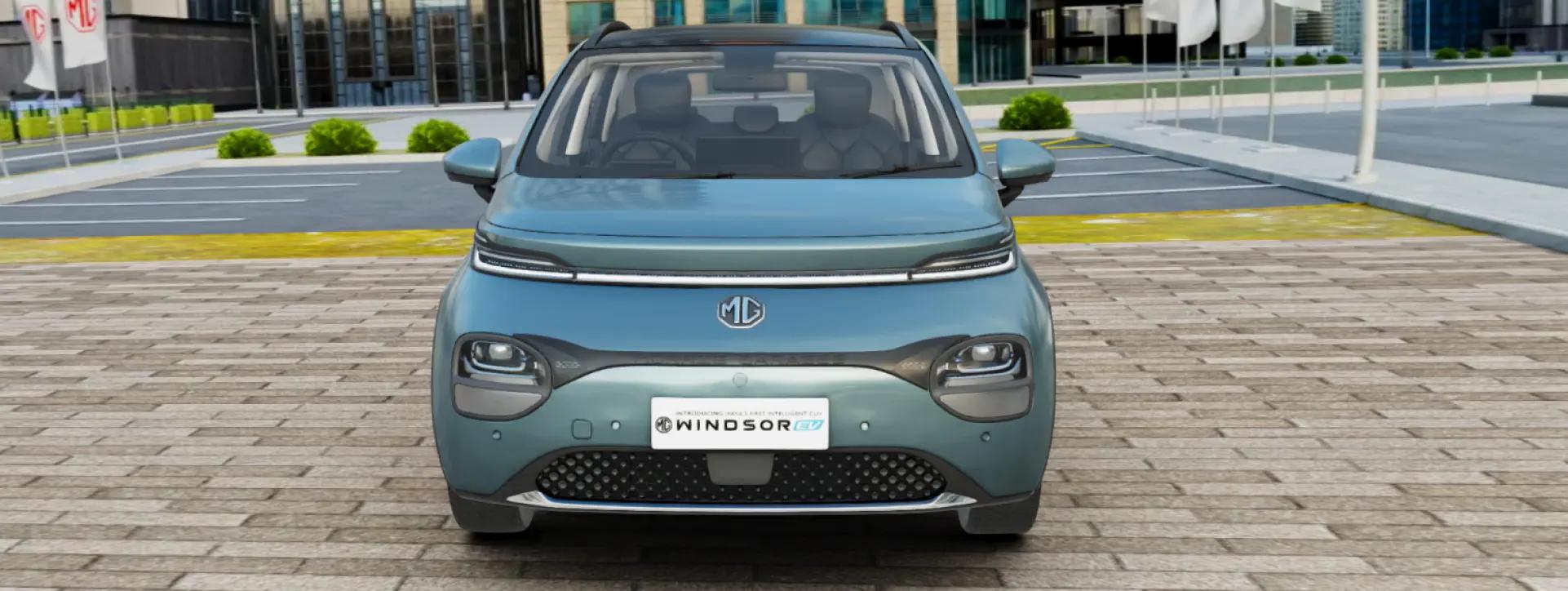 Morris Garages Windsor EV Front View Morris Garages Windsor EV Front View