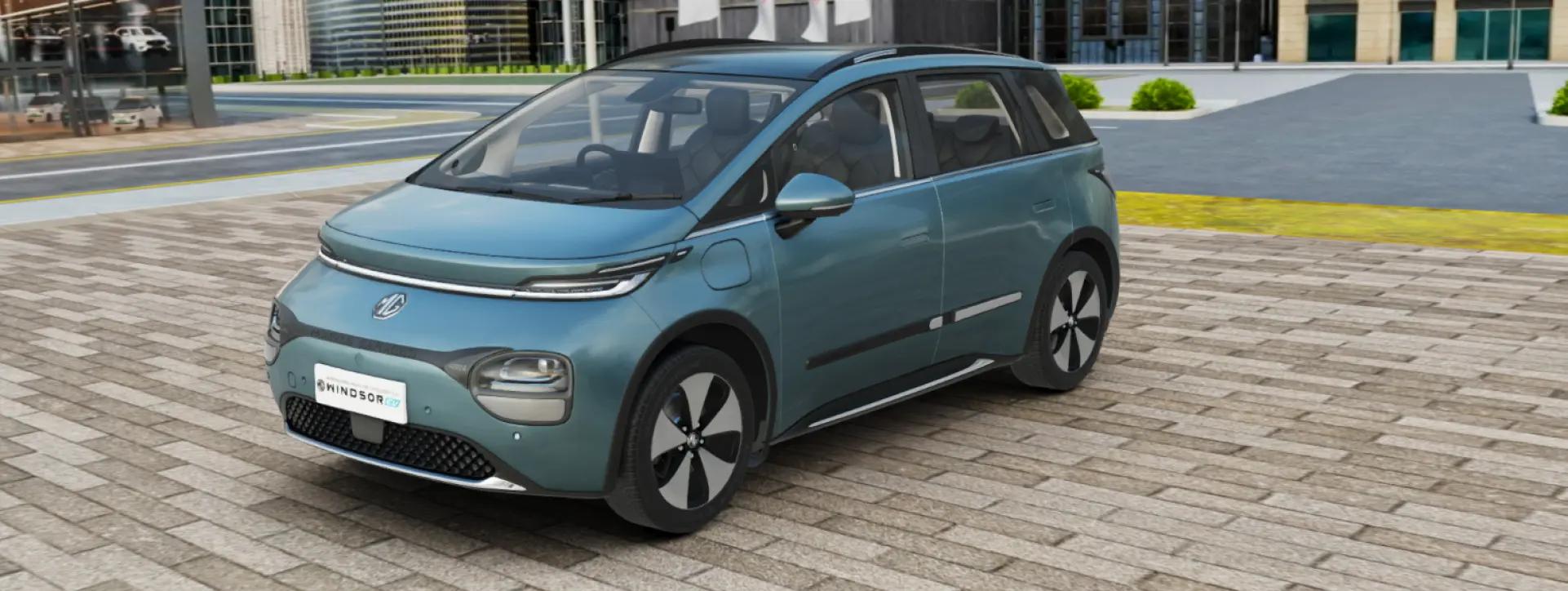 Morris Garages Windsor EV Front Left Quarter View Morris Garages Windsor EV Front Left Quarter View