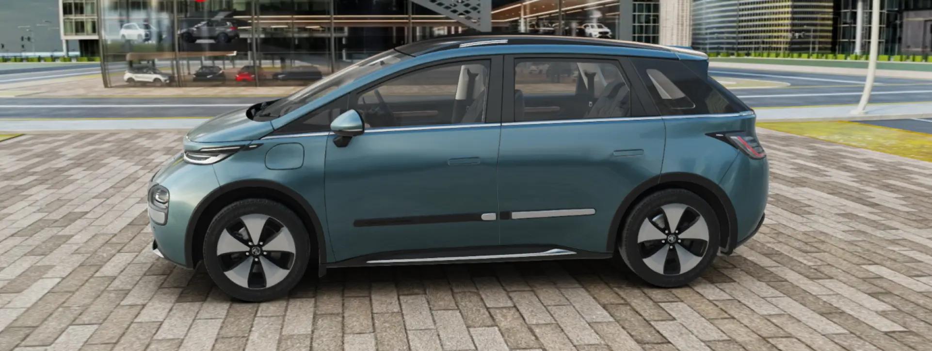 Morris Garages Windsor EV Left Side Profile View Morris Garages Windsor EV Left Side Profile View