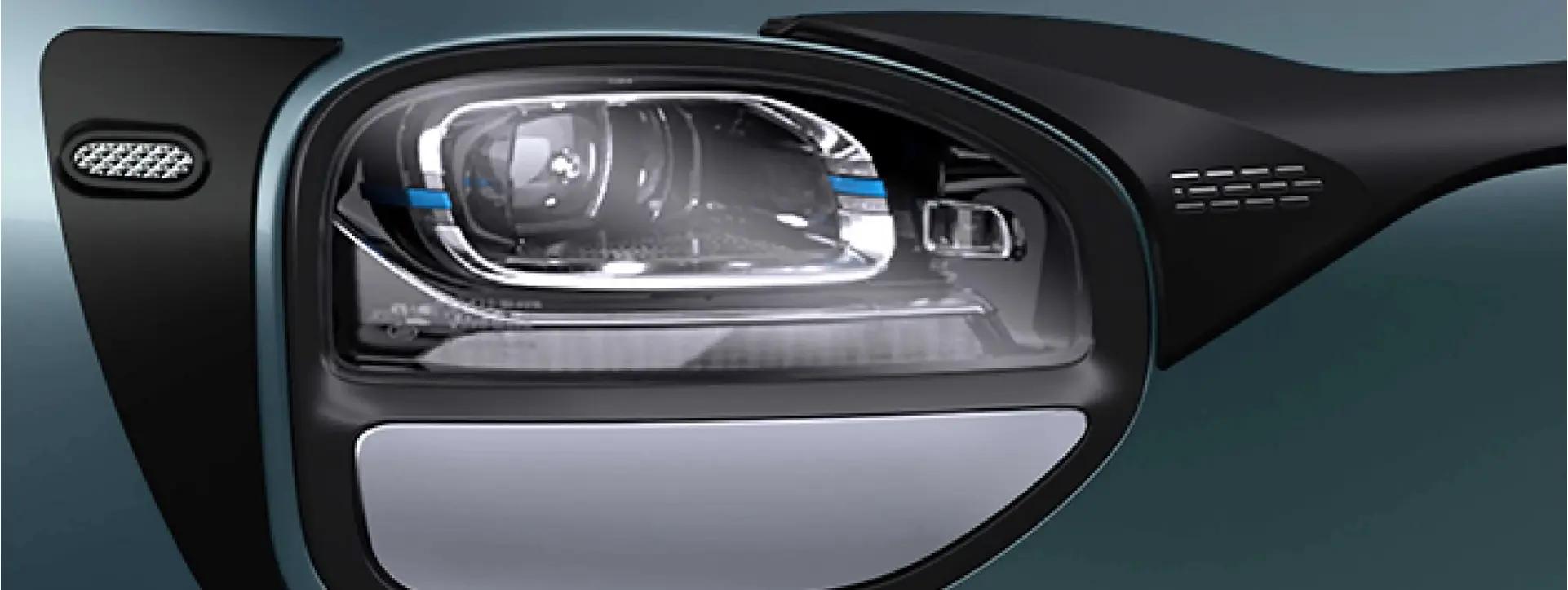 Morris Garages Windsor EV Headlight Morris Garages Windsor EV Headlight