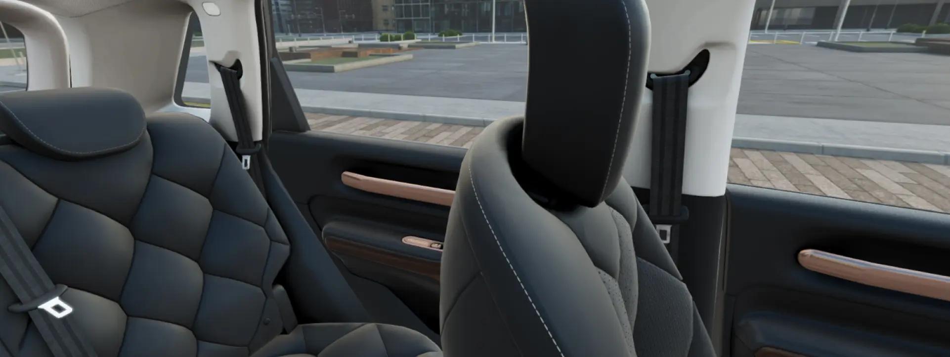 Morris Garages Windsor EV Front Row Seats Morris Garages Windsor EV Front Row Seats