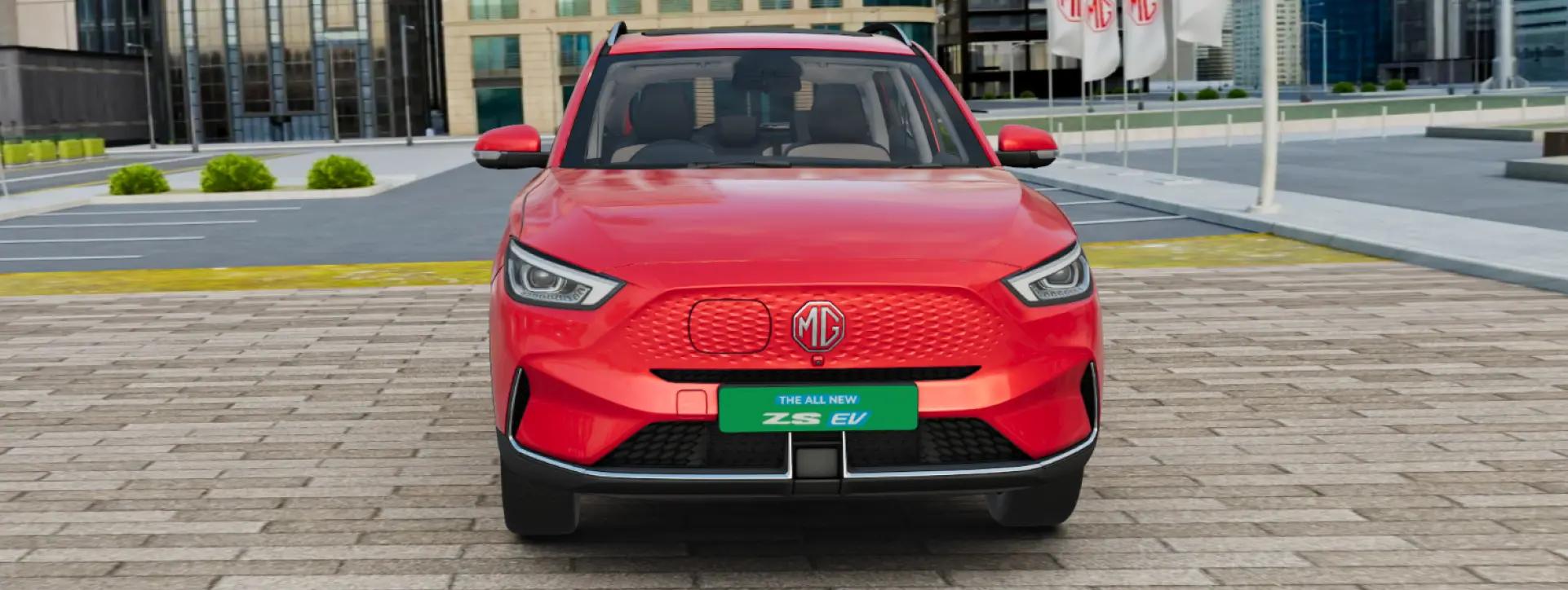 Morris Garages ZS EV Front View Morris Garages ZS EV Front View