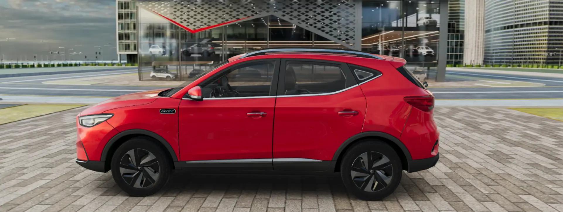 Morris Garages ZS EV Left Side View Morris Garages ZS EV Left Side View