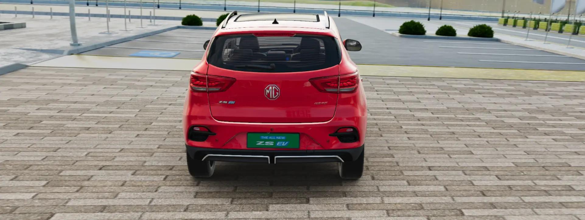 Morris Garages ZS EV Rear View Morris Garages ZS EV Rear View