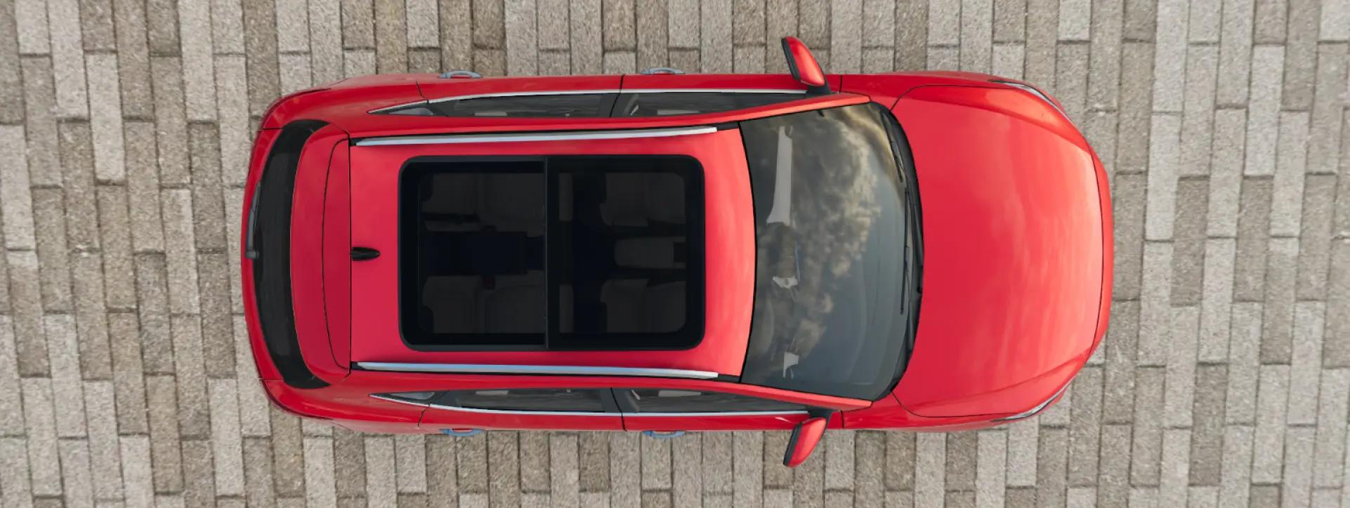 Morris Garages ZS EV Top View Morris Garages ZS EV Top View