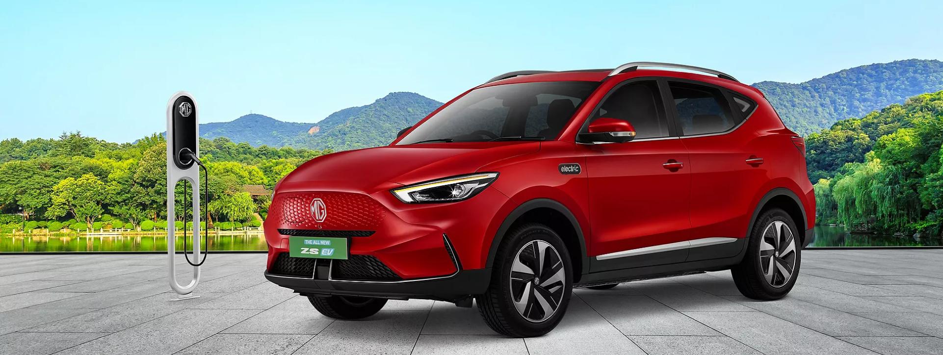 Morris Garages ZS EV Front Left View Morris Garages ZS EV Front Left View