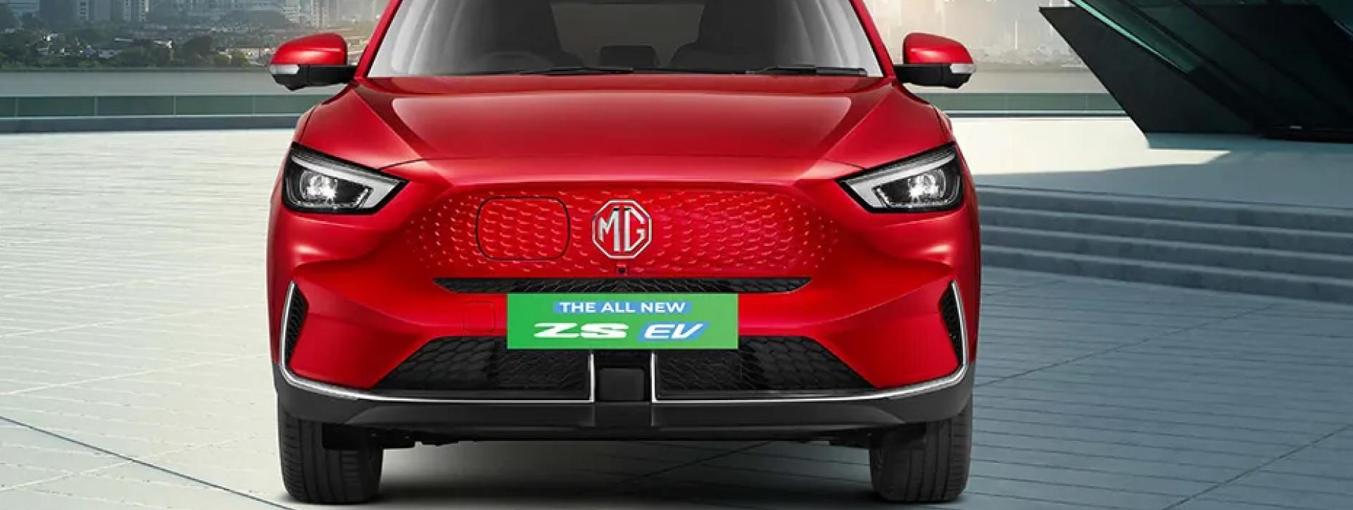 Morris Garages ZS EV Front View Morris Garages ZS EV Front View