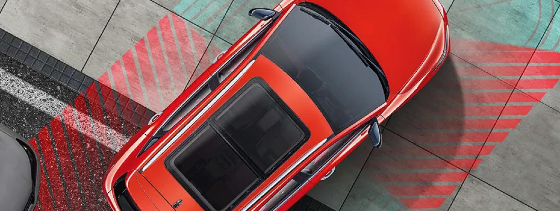 Morris Garages ZS EV Top View Morris Garages ZS EV Top View