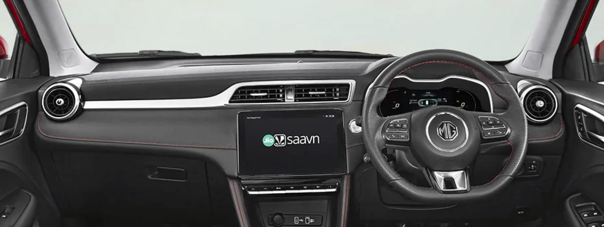 Morris Garages ZS EV Dashboard Morris Garages ZS EV Dashboard