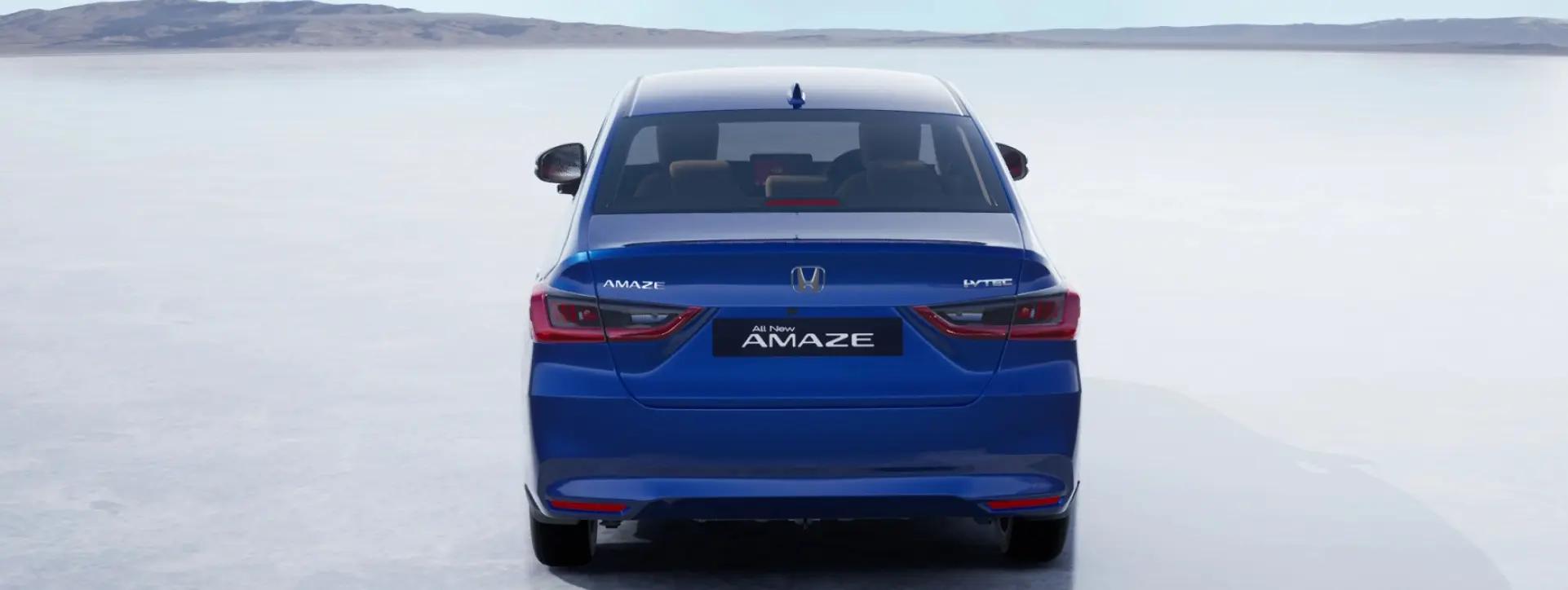 Honda Amaze Rear View Honda Amaze Rear View