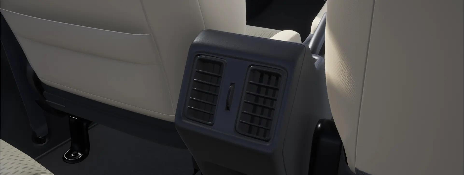 Honda Amaze Rear AC Controls Honda Amaze Rear AC Controls