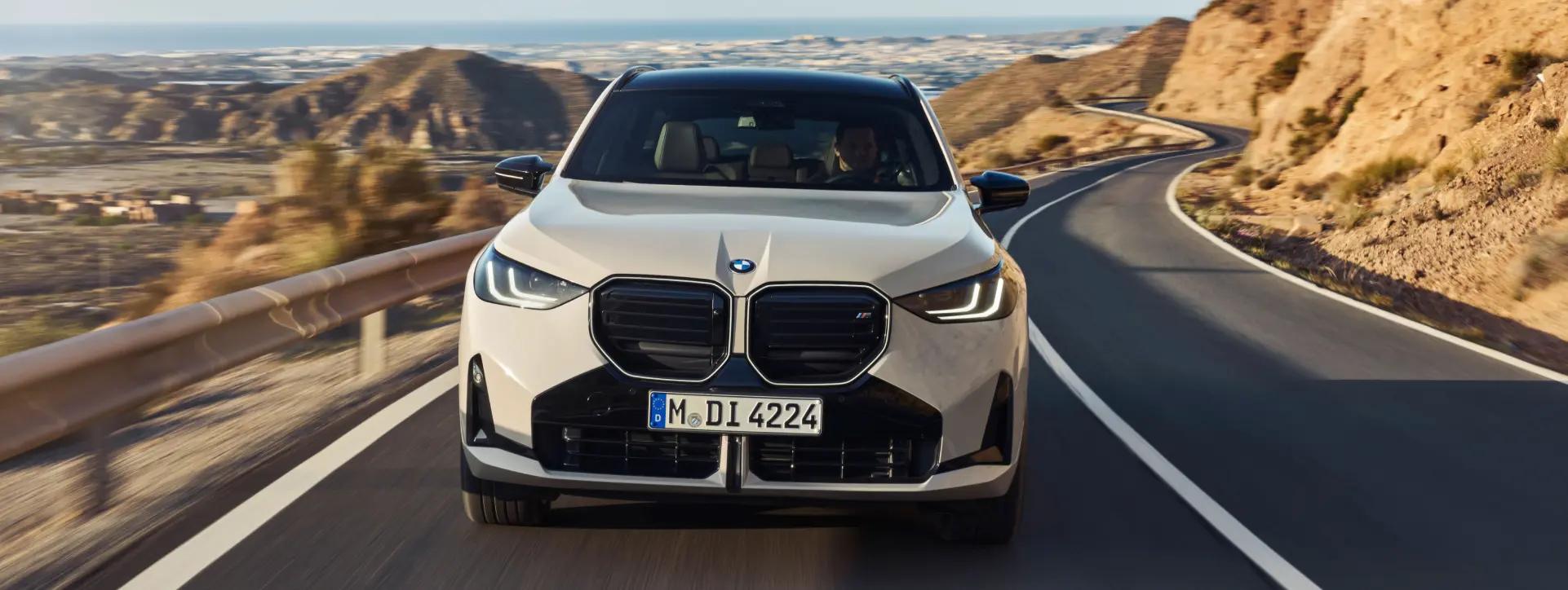 BMW X3 Front View BMW X3 Front View