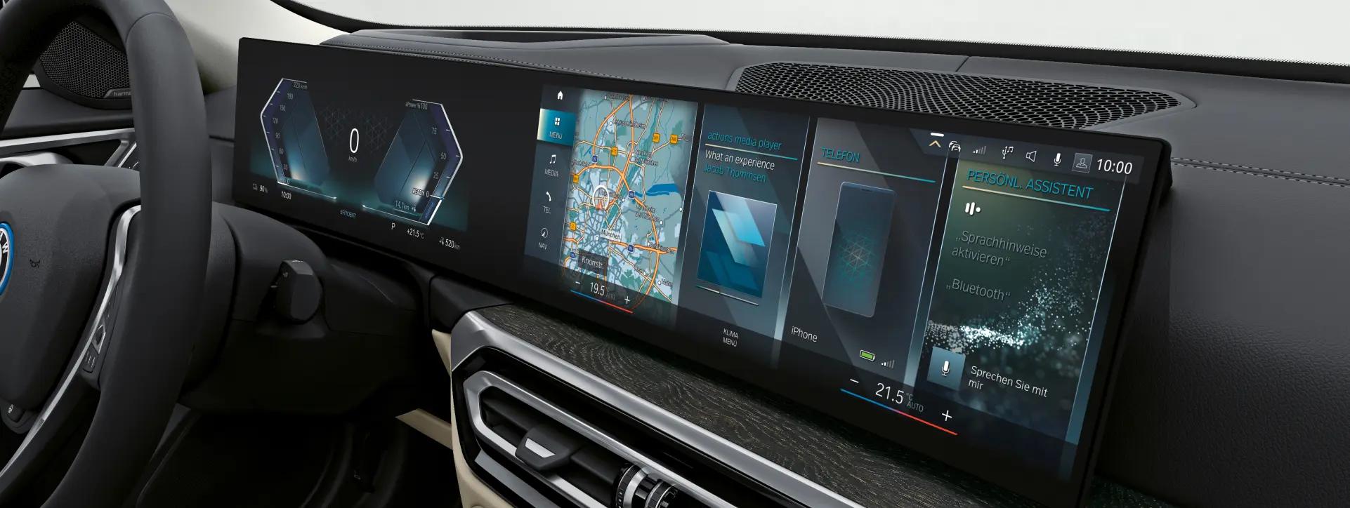 BMW i4 Curved Display BMW i4 Curved Display