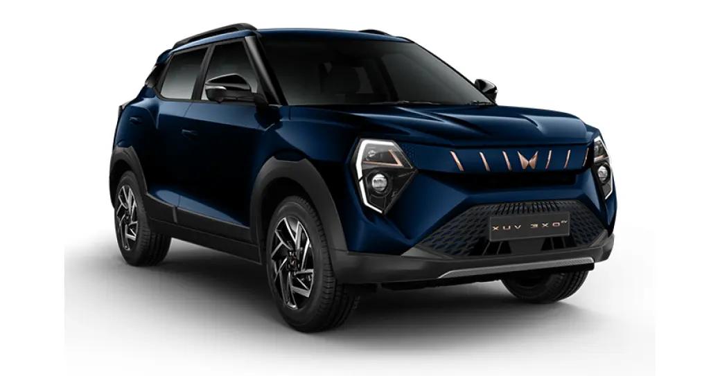 Mahindra XUV 3XO EV Right Front Three Quarter Mahindra XUV 3XO EV Right Front Three Quarter