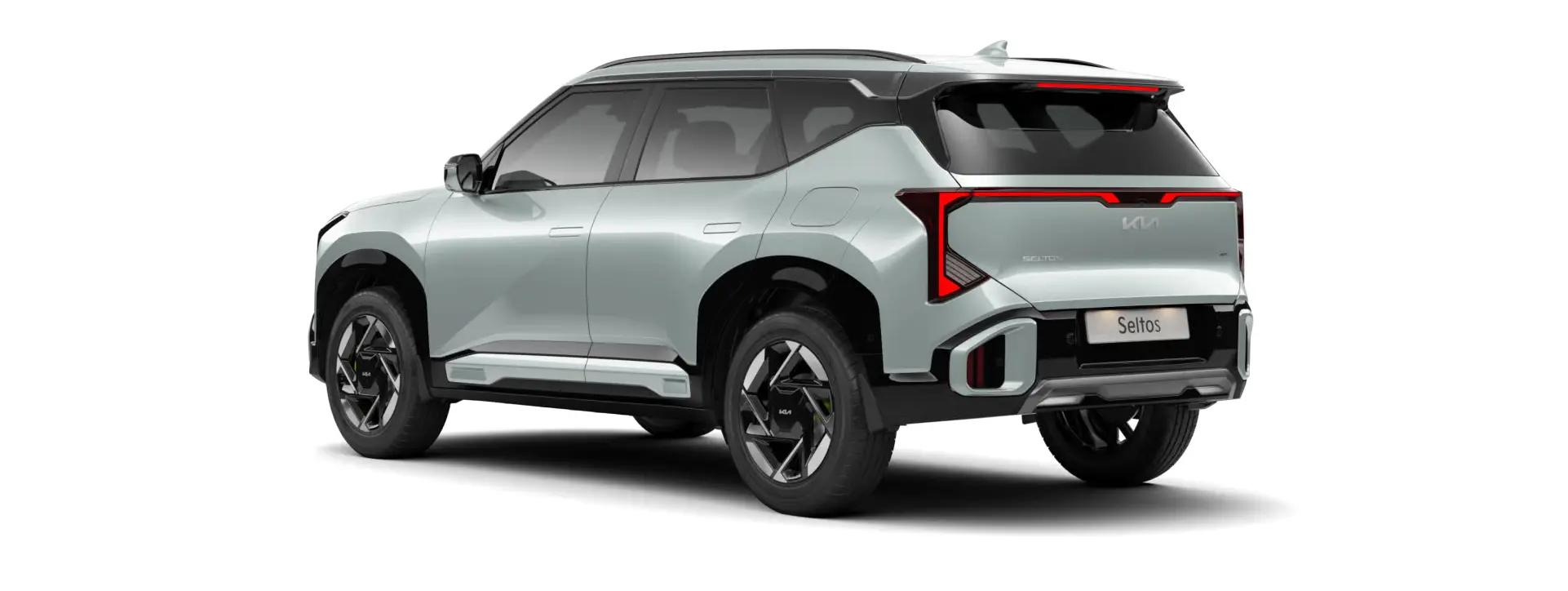 Kia Seltos Left Rear Three Quarter Kia Seltos Left Rear Three Quarter