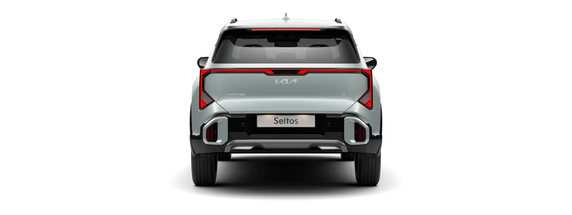 Kia Seltos Rear View Kia Seltos Rear View