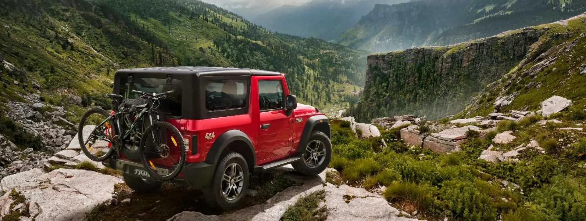 Mahindra Thar Rear Right Side View Mahindra Thar Rear Right Side View