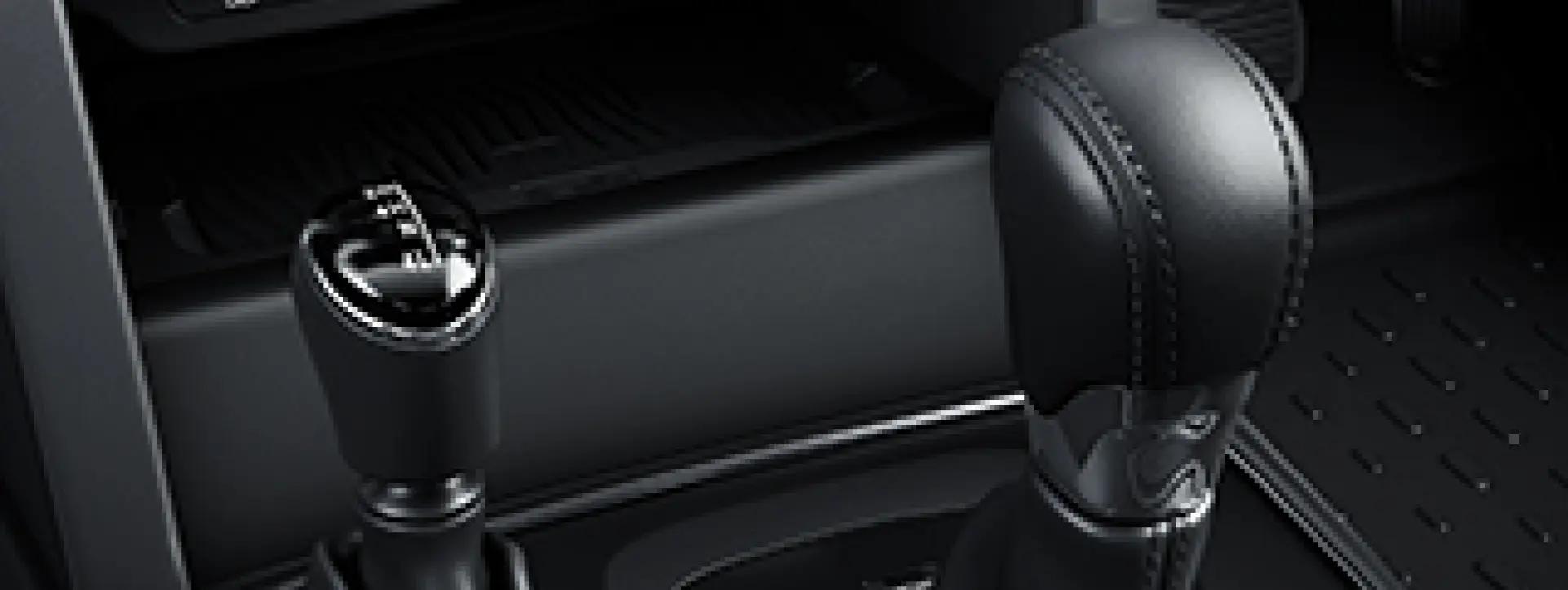 Mahindra Thar Front Seating all black theme Mahindra Thar Front Seating all black theme