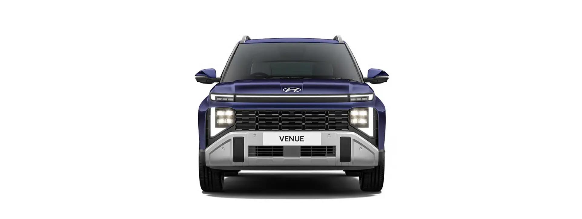 Hyundai VENUE front view Hyundai VENUE front view