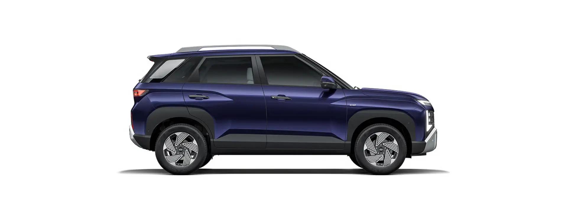 Hyundai VENUE left side view Hyundai VENUE left side view