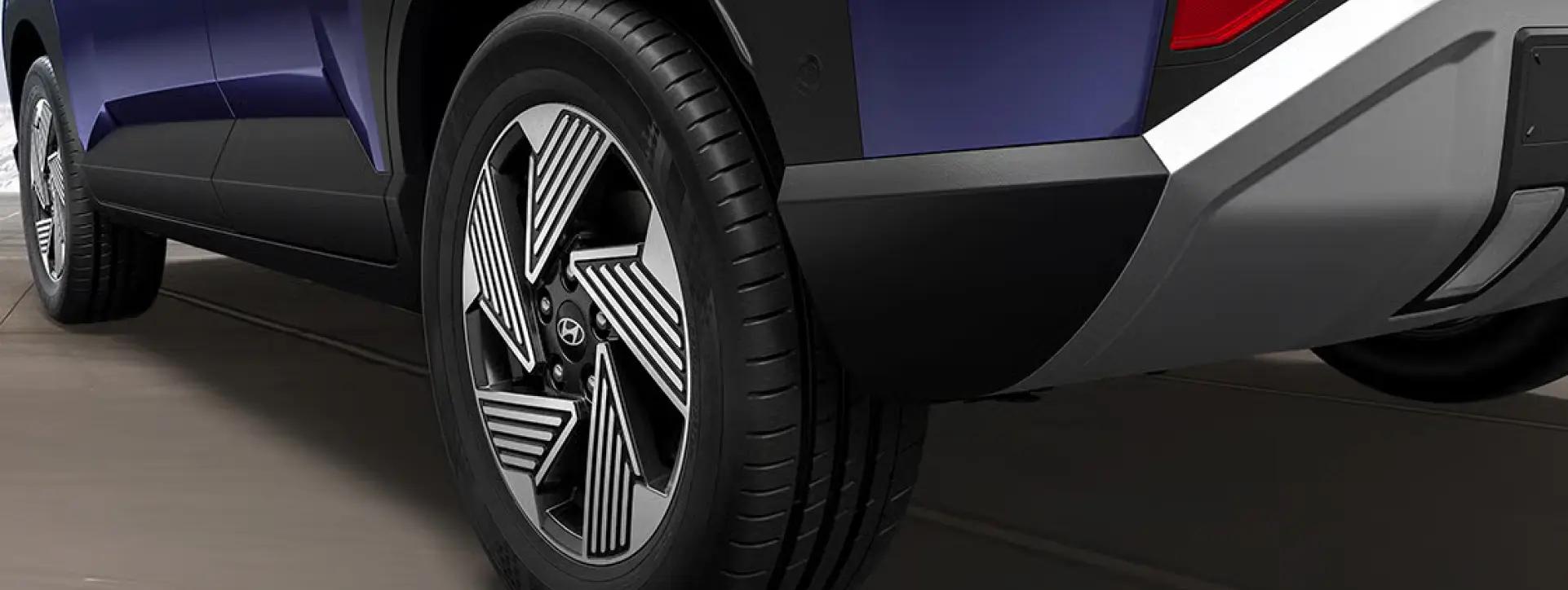 Hyundai VENUE rear alloy wheel Hyundai VENUE rear alloy wheel