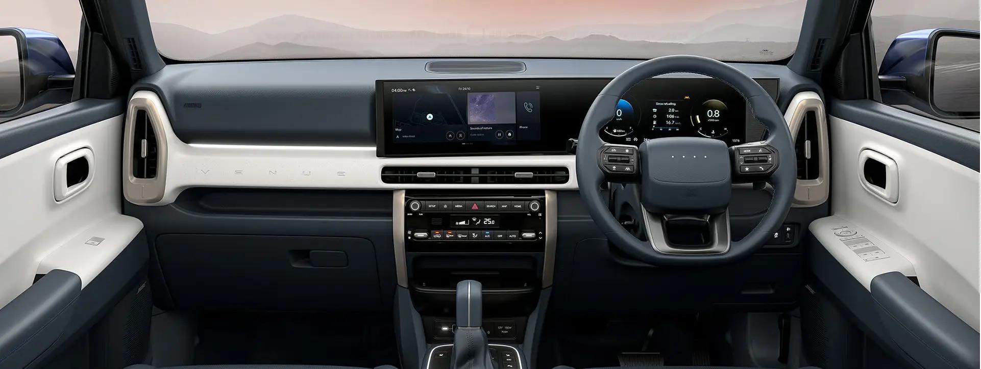 Hyundai VENUE dashboard Hyundai VENUE dashboard