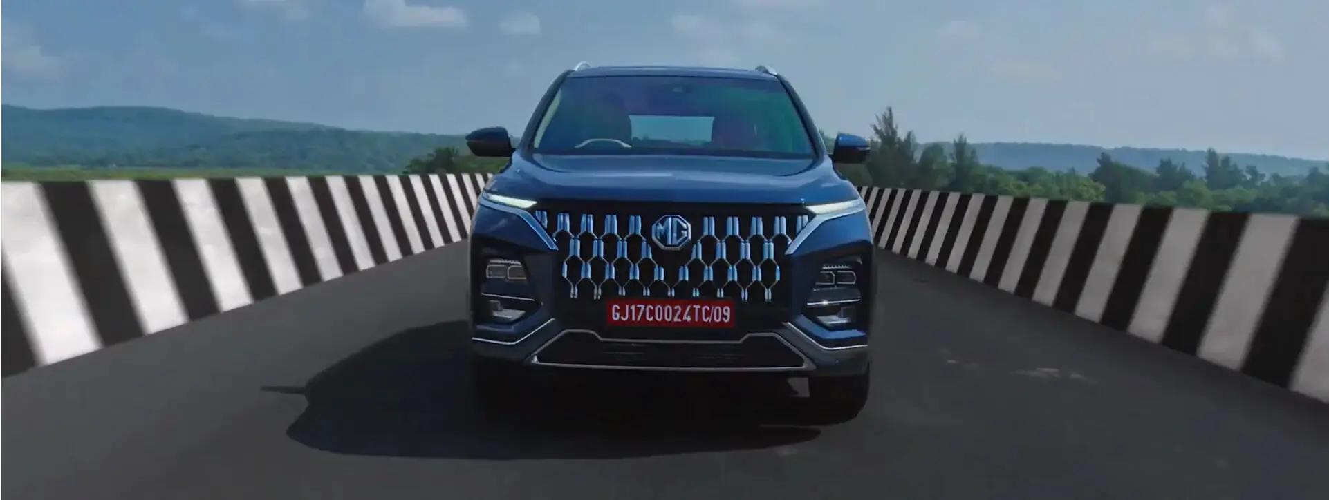 Morris Garages Hector Front View Morris Garages Hector Front View