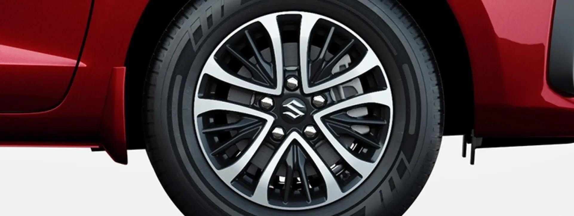 Maruti Suzuki Ertiga Machined Two-Tone Alloy Wheels Maruti Suzuki Ertiga Machined Two-Tone Alloy Wheels