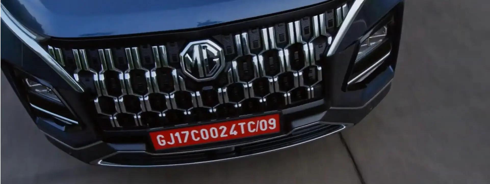 Morris Garages Hector Plus Front Grille Morris Garages Hector Plus Front Grille