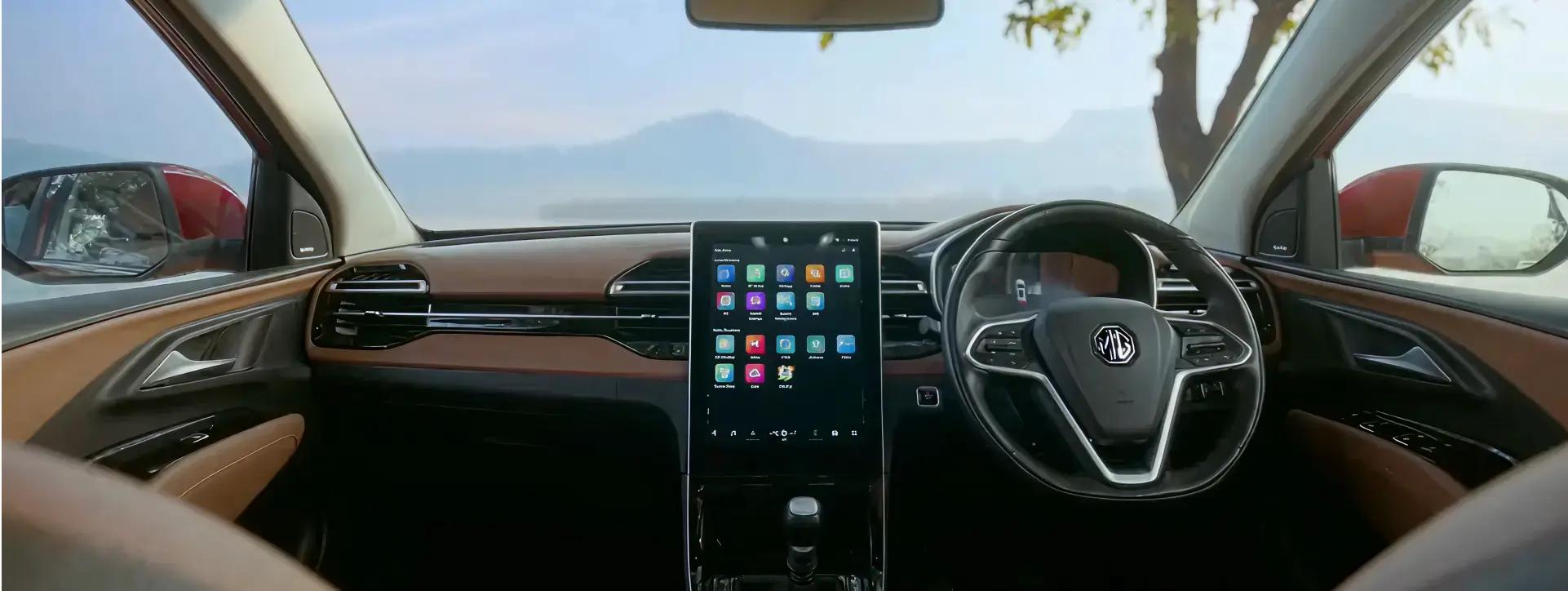 Morris Garages Hector Plus Dashboard Morris Garages Hector Plus Dashboard