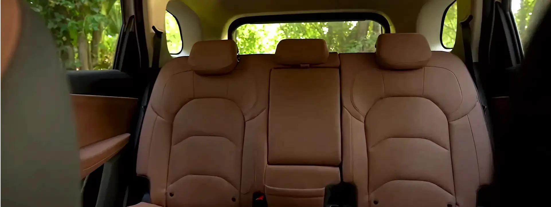 Morris Garages Hector Plus Rear Seats Morris Garages Hector Plus Rear Seats