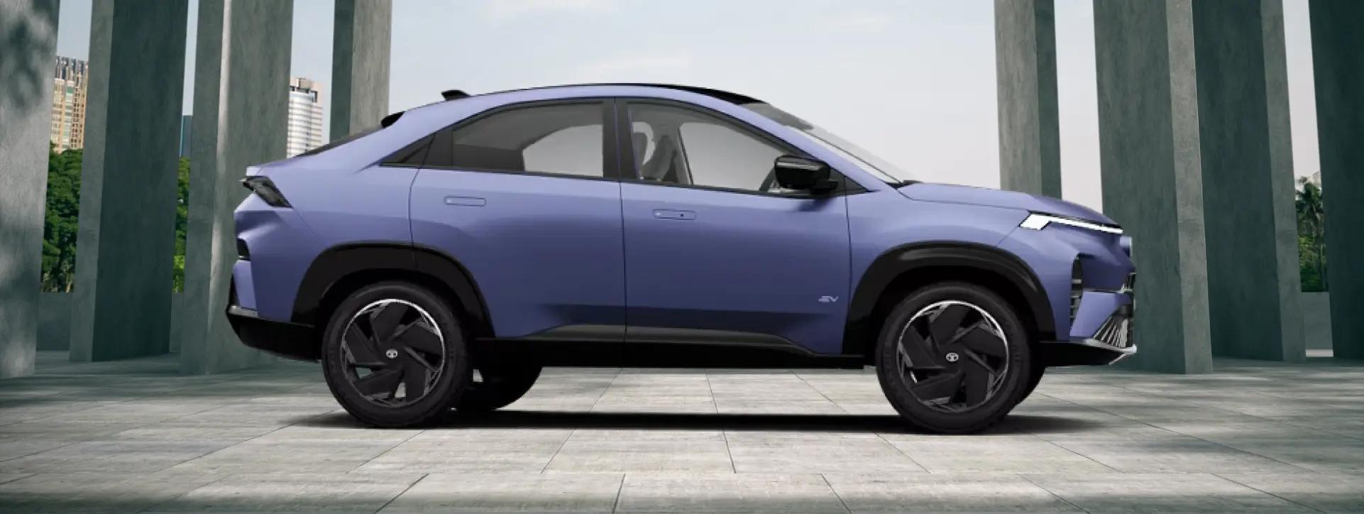 Tata Curvv EV Right Side View Tata Curvv EV Right Side View