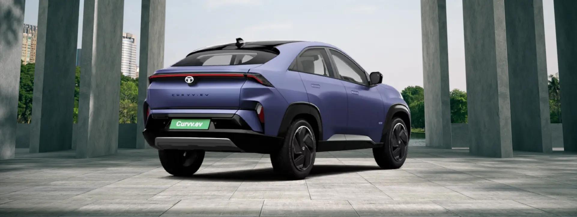 Tata Curvv EV Rear Right View Tata Curvv EV Rear Right View