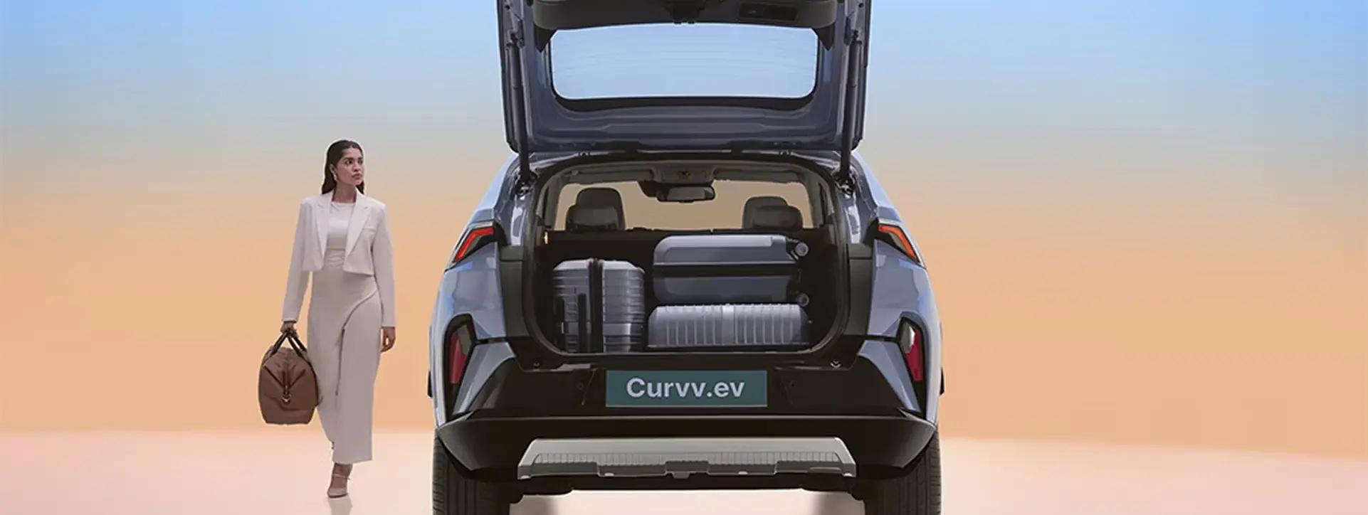 Tata Curvv EV Boot Space Tata Curvv EV Boot Space