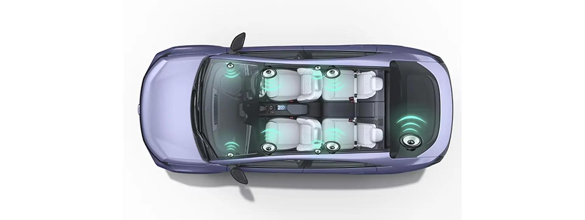 Tata Curvv EV High quality speakers Tata Curvv EV High quality speakers