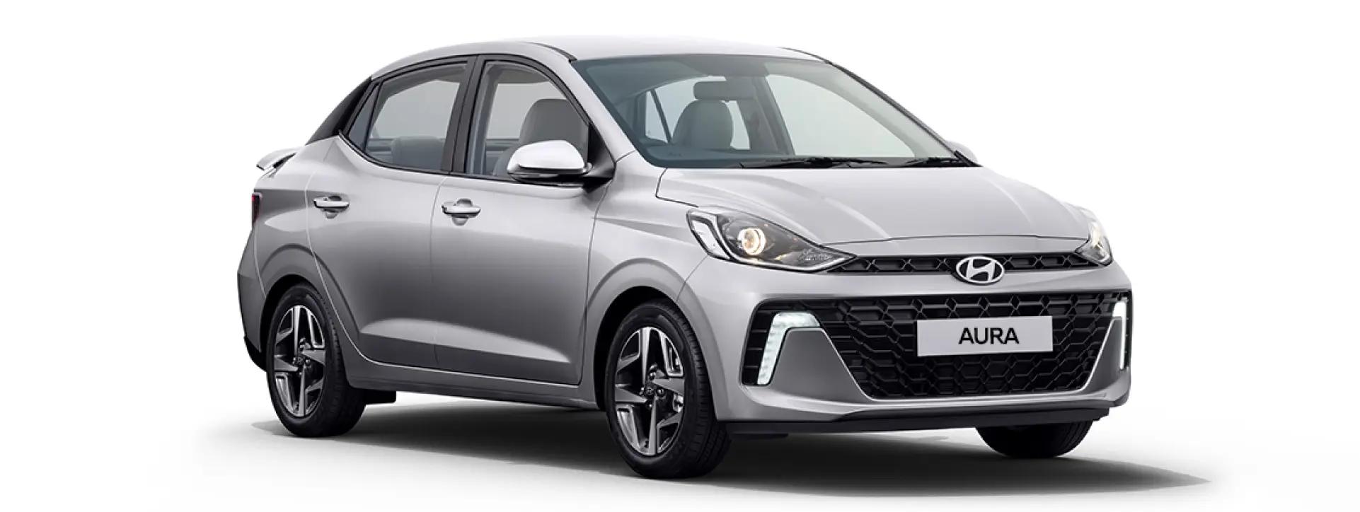 Hyundai Aura front right side view Hyundai Aura front right side view