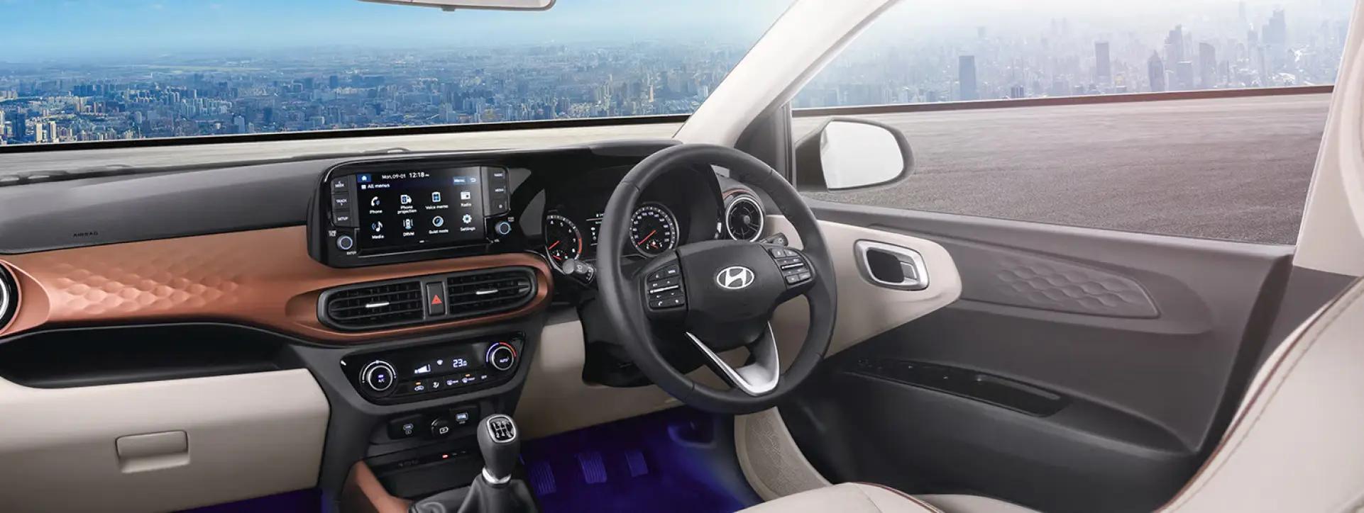 Hyundai Aura dashboard Hyundai Aura dashboard