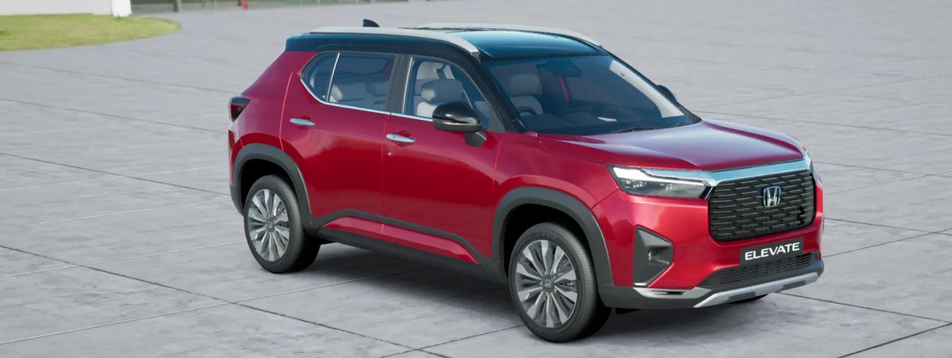 Honda Elevate Front Right Quarter View Honda Elevate Front Right Quarter View