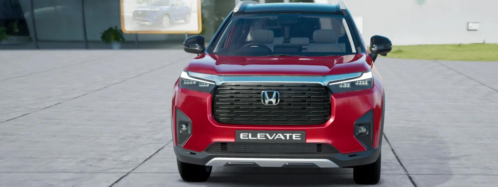 Honda Elevate Front View Honda Elevate Front View