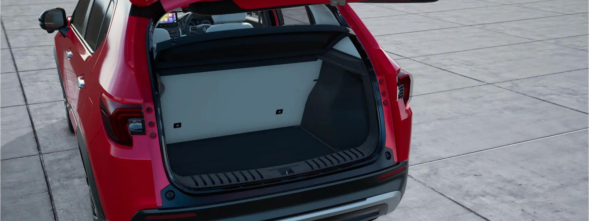 Honda Elevate Bootspace Honda Elevate Bootspace