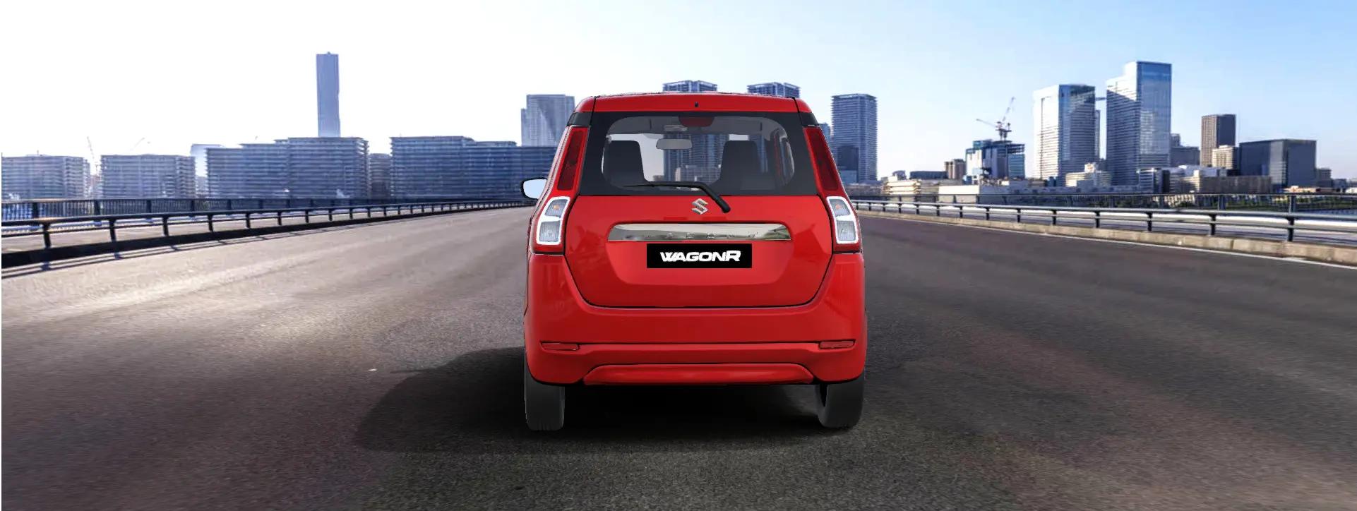 Maruti Suzuki WagonR Rear View Maruti Suzuki WagonR Rear View