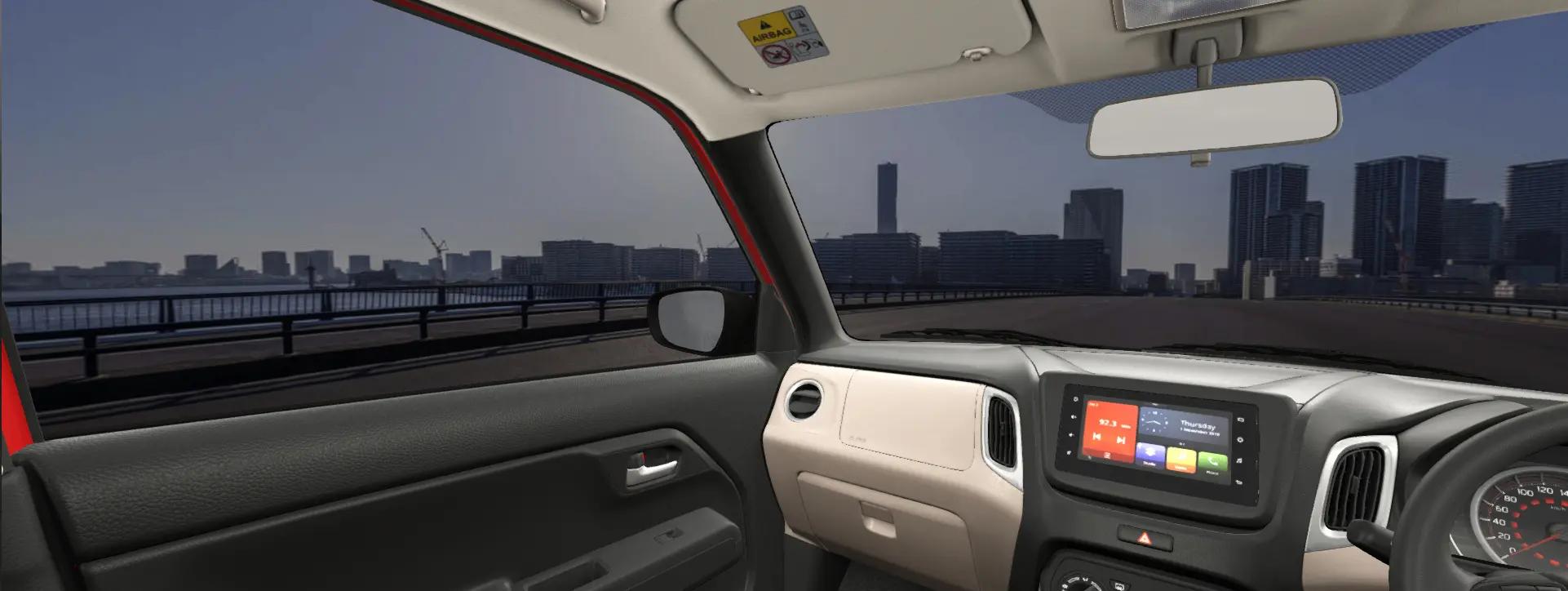 Maruti Suzuki WagonR Dashboard Driver View Maruti Suzuki WagonR Dashboard Driver View