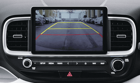 Parking Assist Rear Camera with Dynamic Guidelines