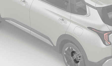 Rear disc brakes
